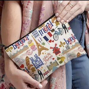 Chic Parisian Cosmetic Bag